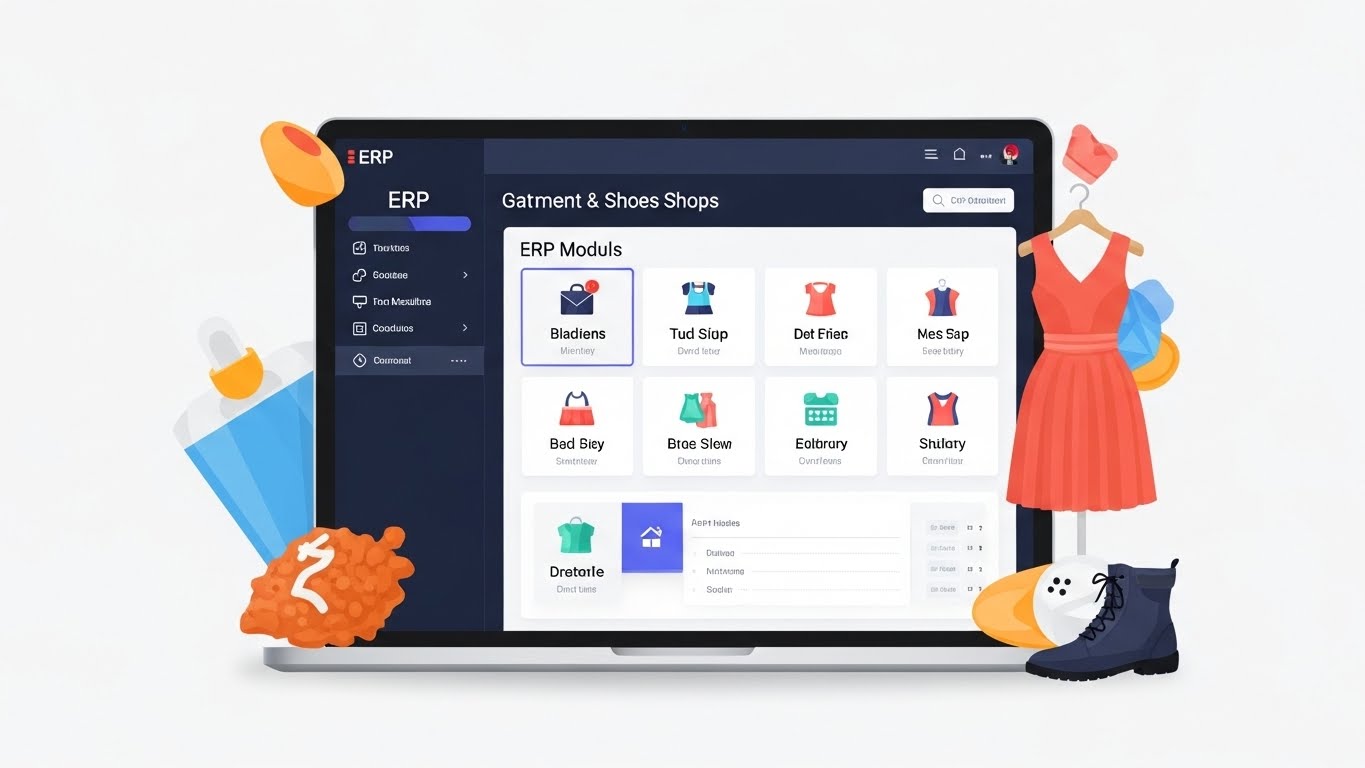 ERP for Garments & Shoes Shops